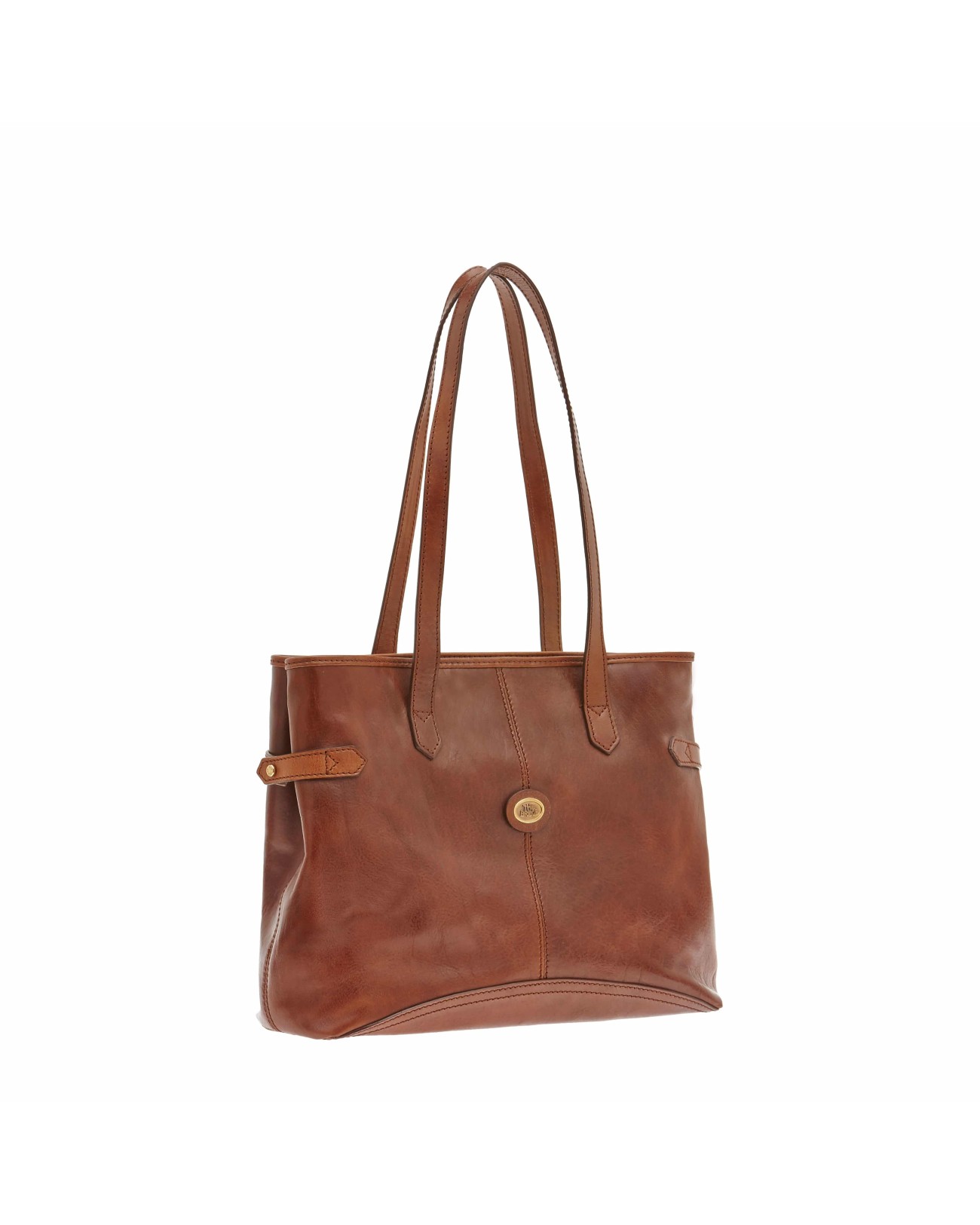 The Bridge – Borsa Shopper a spalla due manici in pelle