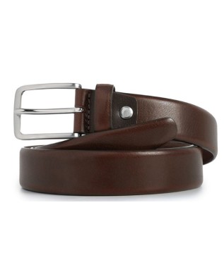 PIQUADRO - Cintura 30mm in pelle marrone - Marrone - CU3902C56/M