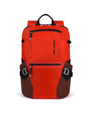 Zaini Porta PC Piquadro - Zaino medio in Tessuto Riciclato
