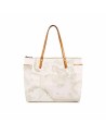 Alviero Martini Prima Classe - Geo White Buckle Tote
