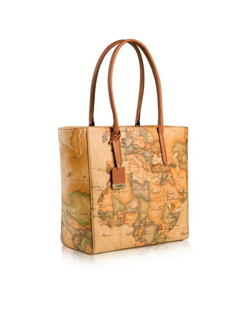 Alviero Martini Prima Classe - Borsa Shopping Verticale Geo Classic