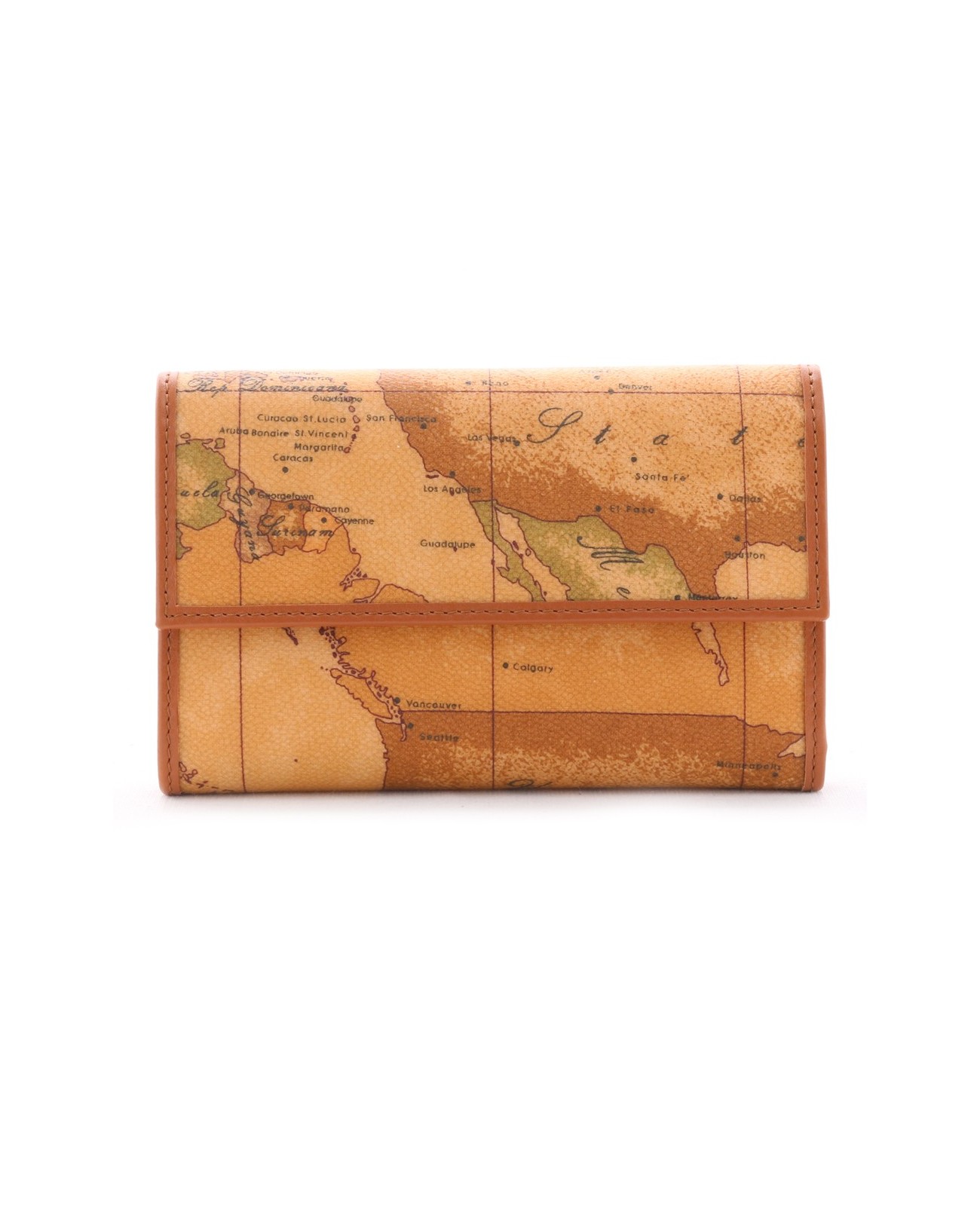 Alviero Martini Prima Classe - Portafogli donna con porta monete Geo Classic
