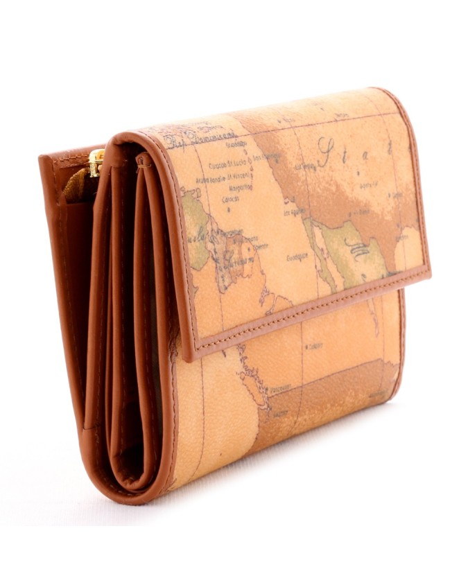 Alviero Martini Prima Classe - Portafogli donna con porta monete Geo Classic