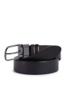 Cinture Piquadro - Cintura Reverse Uomo in pelle Black Square