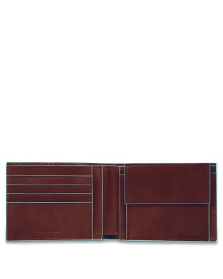 PIQUADRO - Portafoglio uomo con portamonete Blue Square