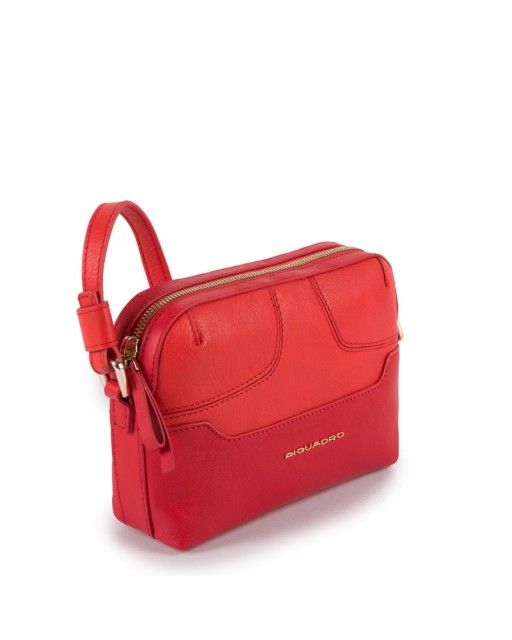 Piquadro - Borsa a tracolla piccola in pelle linea Hosaka