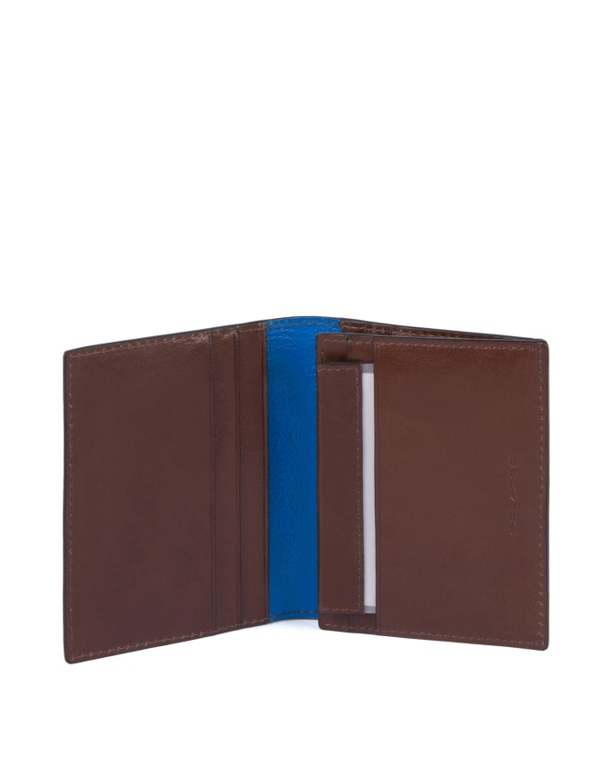 Piquadro - Portafoglio uomo in pelle porta carte di credito Bold