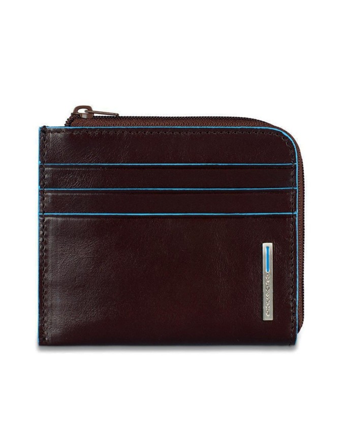 Piquadro - Bustina porta monete e porta carte di credito Blue Square