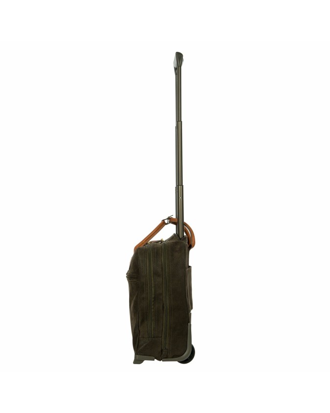  Bric's - Valigia pilota 2 ruote in pvc porta pc 14''