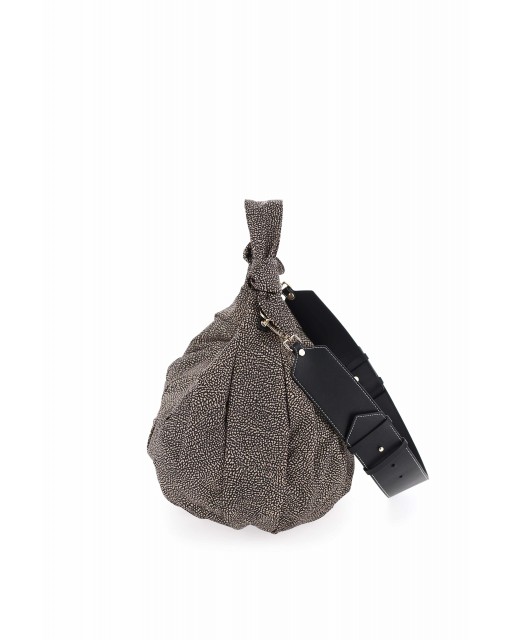 Borbonese - Borsa a spalla Duna hobo Bag Nylon Op