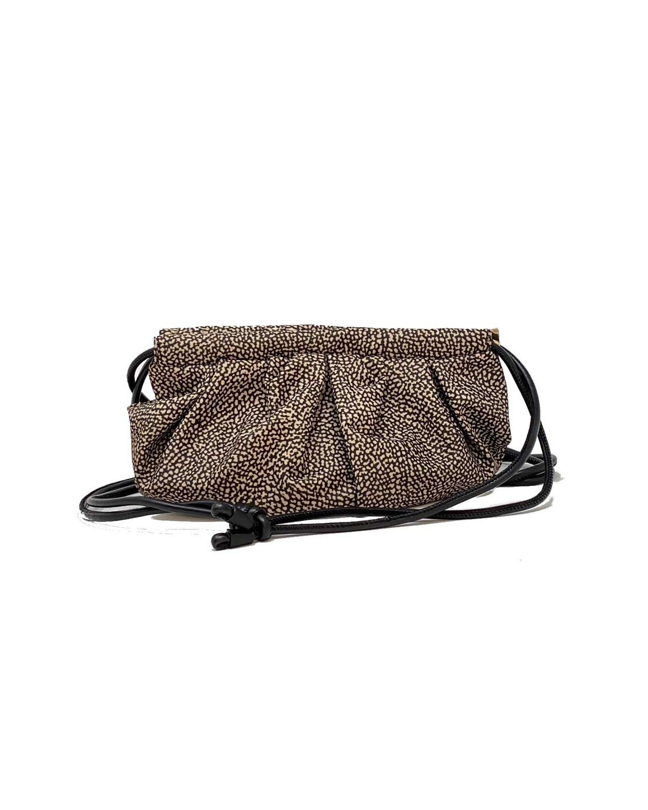 Borbonese - Borsa a tracolla Small Dunette in Nylon Op