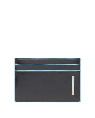 Piquadro Blue Square Porta carte di credito e biglietti da visita Nero - PP906B2/N