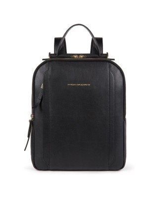 Zaini Porta PC Piquadro - Zaino donna in pelle porta tablet e