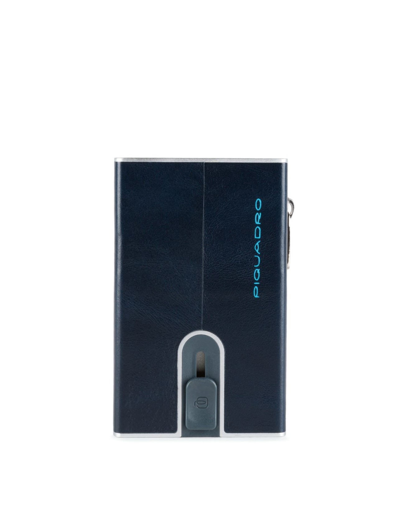 PORTACARTE PIQUADRO BLU C/PORTABANCONOTE IN PELLE CON 2 COMPARTI -.  PP5585B2R/BL | Acquisti Online su eBay