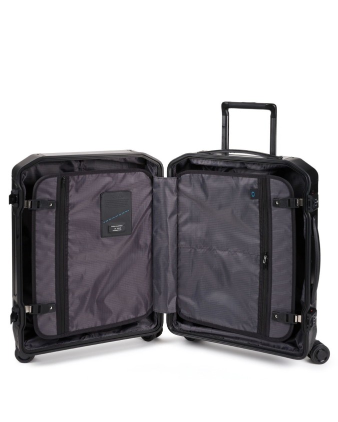 Trolley Piquadro -Trolley cabina rigido ultra slim a quattro