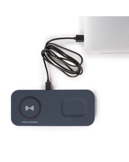 Piquadro - Base di ricarica wireless per iPhone® e AirPods®