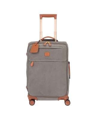 Trolley Bric's - Trolley 55cm 4 Ruote in tessuto Scamosciato