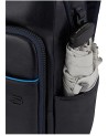 Zaini Porta PC Piquadro - Zaino porta pc 14'' in pelle Blue