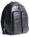 Zaini Porta PC Piquadro - Zaino porta pc 14'' in pelle Blue