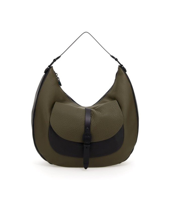 Gabs - Borsa a spalla in pelle Venere Tg M Black