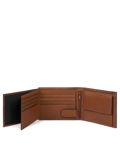 Piquadro Portafoglio per uomo in pelle Black Square - Cuoio naturale -  PU3436B3R/CU | Studioarch.com