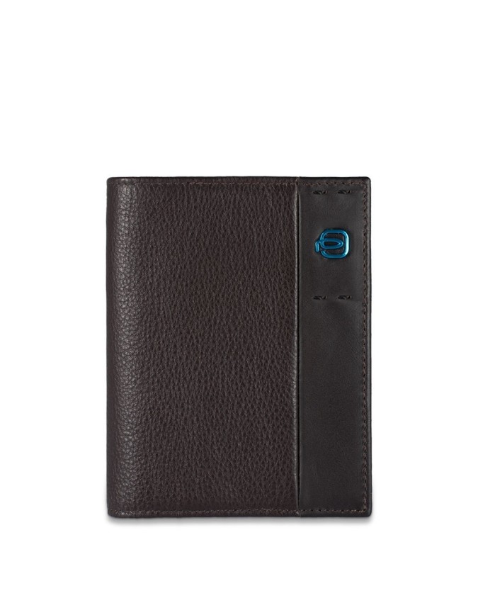 PIQUADRO - Portafoglio uomo verticale in pelle - Marrone - PU3243P15/M su