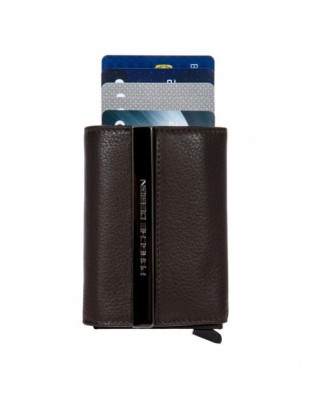  Porsche Design - Porta carte di credito in pelle e metallo