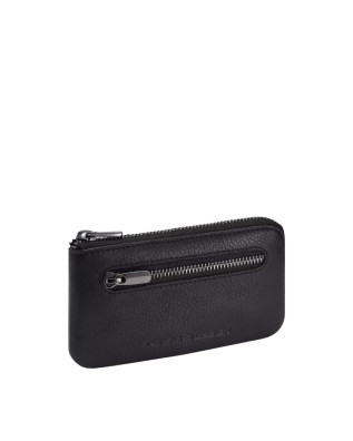 Porsche Design - Leder-Schlüsseletui mit Reißverschluss und