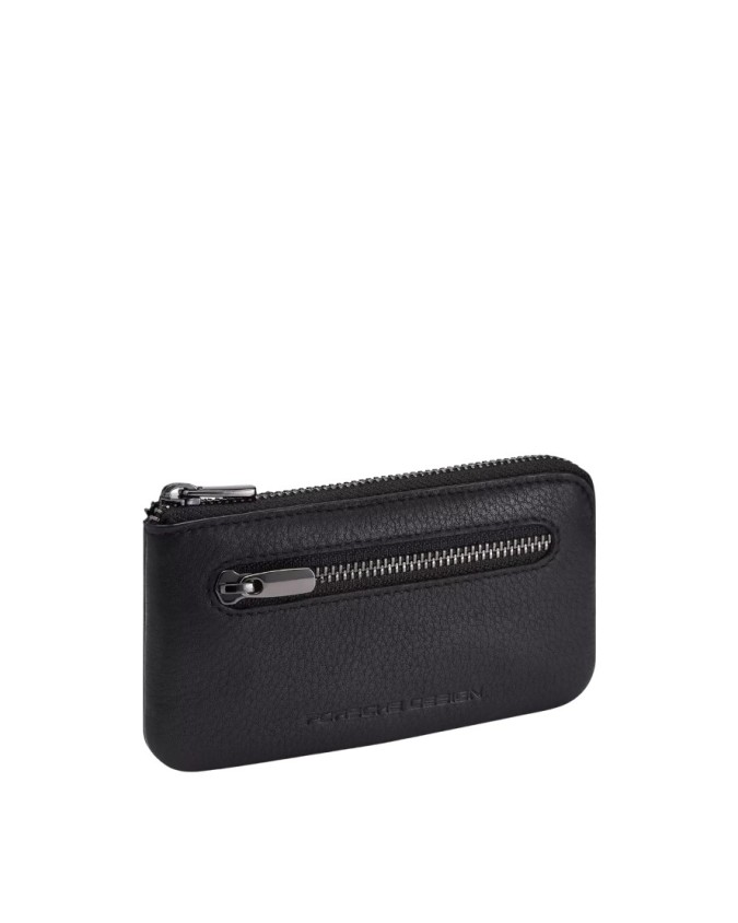 Porsche Design - Leder-Schlüsseletui mit Reißverschluss und