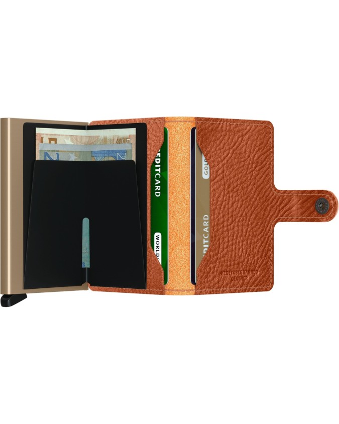 Portafogli Uomo Secrid - Miniwallet in pelle e alluminio