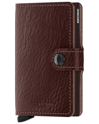 Portafogli Uomo Secrid - Miniwallet in pelle e alluminio