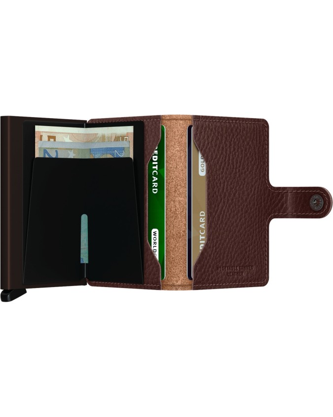 Portafogli Uomo Secrid - Miniwallet in pelle e alluminio