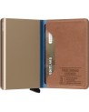 Portafogli Uomo Secrid - Slimwallet in pelle e alluminio Indigo
