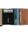 Portafogli Uomo Secrid - Slimwallet in pelle e alluminio Indigo