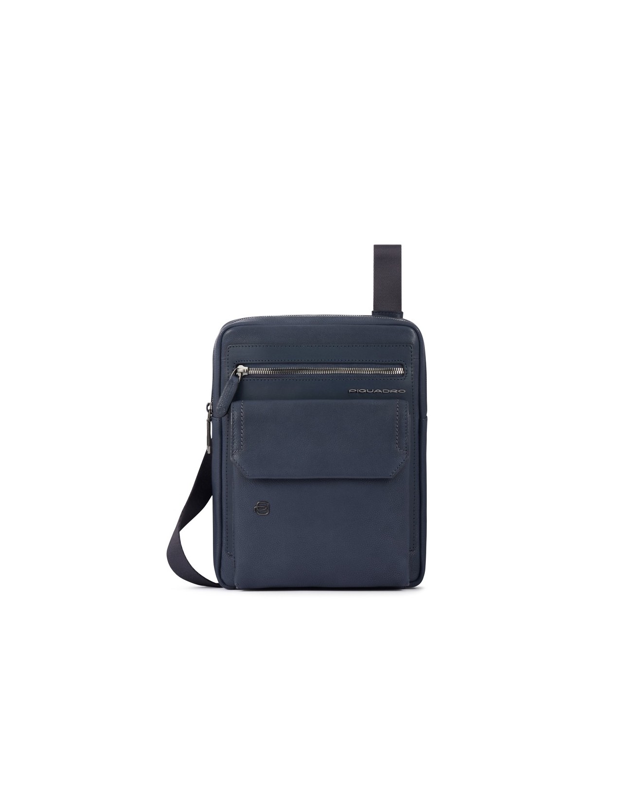 Piquadro - Borsello uomo porta iPad in pelle con cerniera