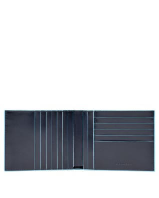 Portafogli Uomo PIQUADRO - Portafoglio uomo con porta carte di 2