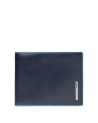Portafogli Uomo PIQUADRO - Portafoglio uomo con porta carte di