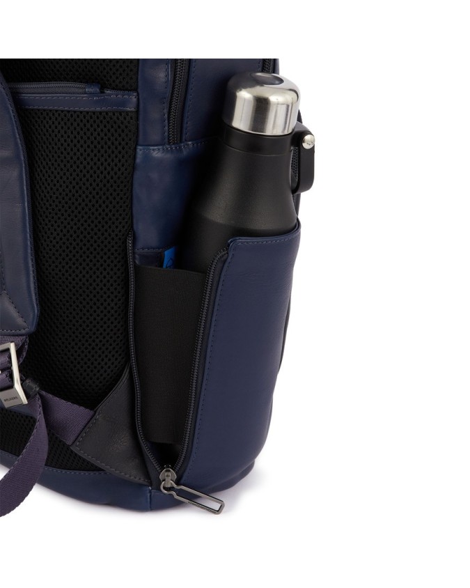 Zaino termico con Portabottiglia Borsa Termica Frigo Tessuto Militare  26x15x36cm | Bakaji