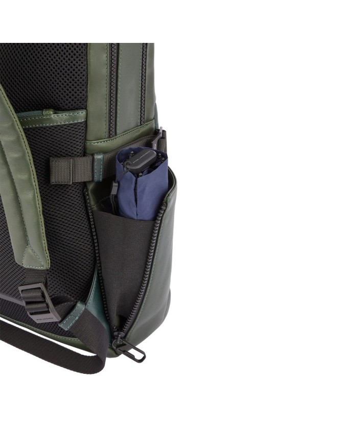 Piquadro - Zaino porta pc 15'' con cavo antifurto Quentin
