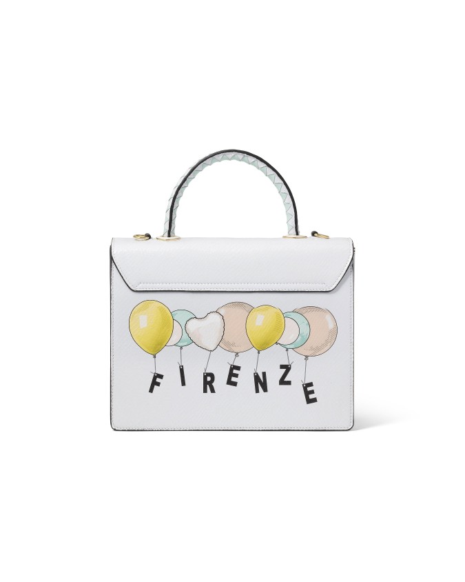 Braccialini - Borsa a mano con tracolla in pelle Audrey