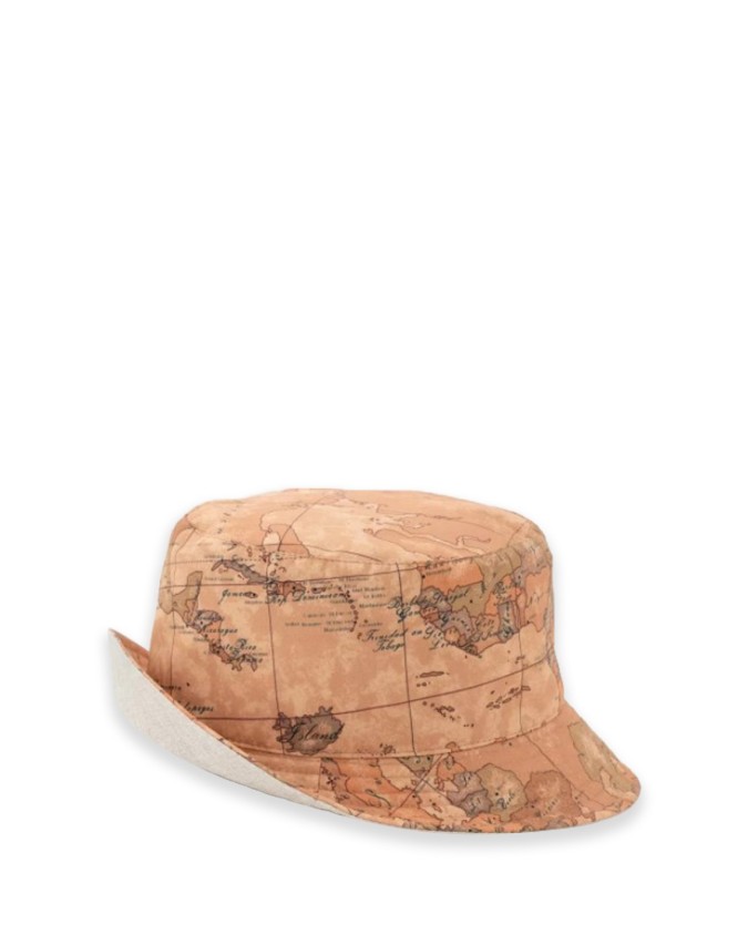 Alviero Martini Prima Classe - Cappello cloche in nylon Geo Classic