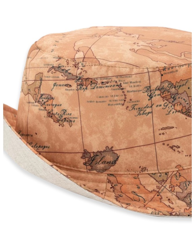 Alviero Martini Prima Classe - Cappello cloche in nylon Geo Classic