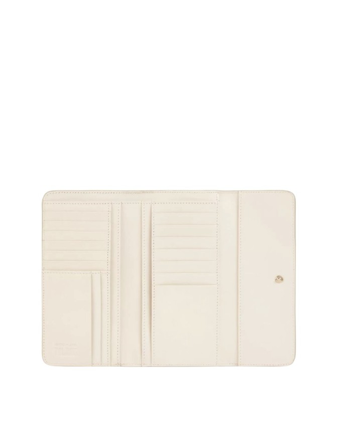 Alviero Martini Prima Classe - Portafoglio donna bifolder intessuto  goffrato Geo Carrara