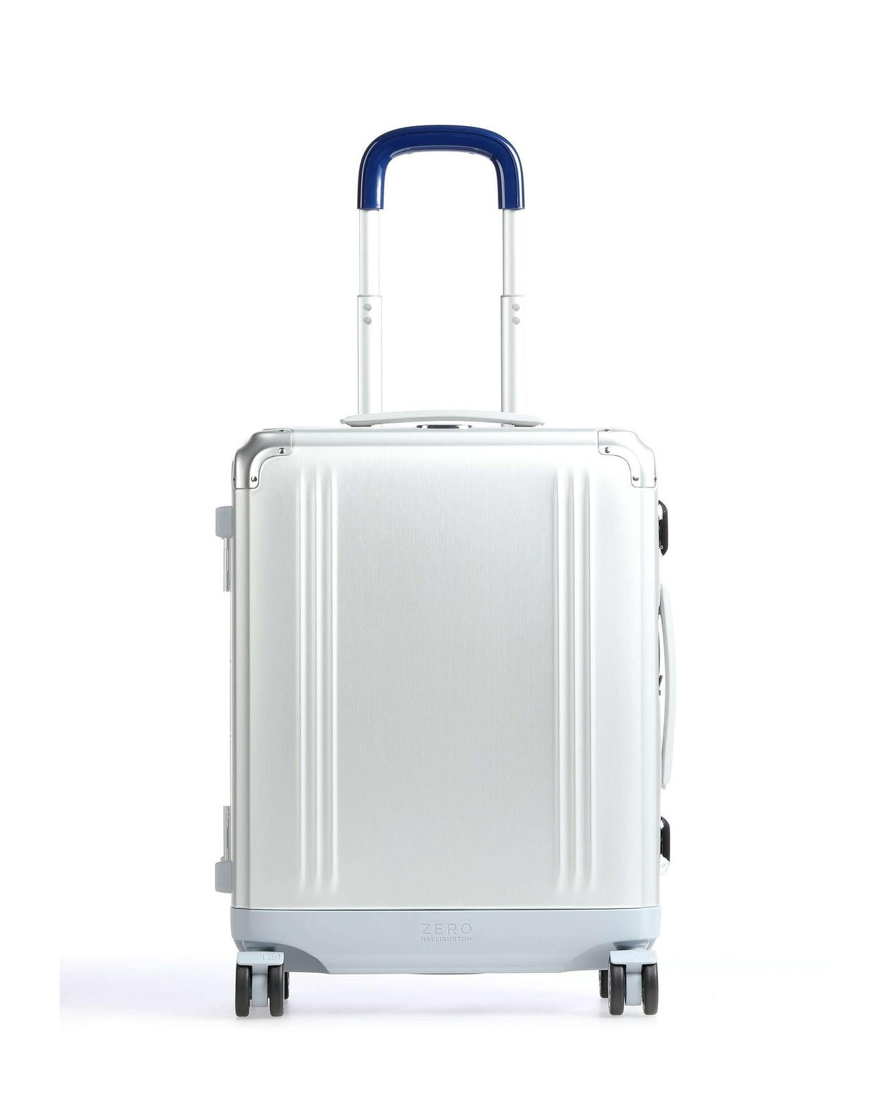 Halliburton - Trolley rigido formato cabina in alluminio 4 ruote 55 cm  Continental