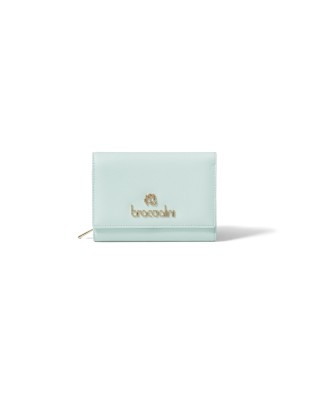 Braccialini Portacarte Donna Basic In Pelle – Portatessere Compatto 11x8 Cm, Logatura Impressa, Elegante E Pratico Per Viaggi E Vita Quotidiana