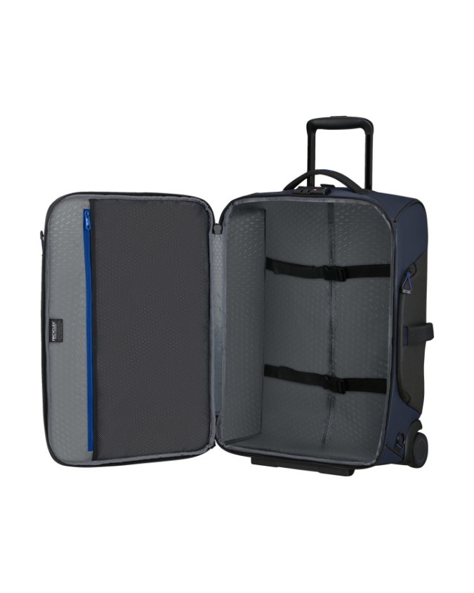 Samsonite - Trolley/zaino piccolo in tessuto riciclato con 2 ruote 55 cm Ecodiver