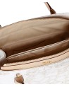 Alviero Martini Prima Classe -  Borsa piccola a mano con tracolla Geo White