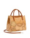 Alviero Martini Prima Classe -  Borsa piccola a mano con tracolla Geo Classic