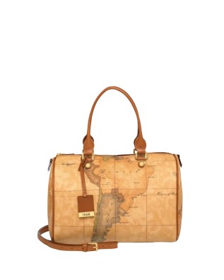 Alviero Martini Prima Classe - Borsa media a bauletto con tracolla Geo Classic