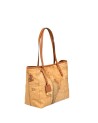 Alviero Martini Prima Classe -  Borsa shopping media con doppio manico Geo Classic